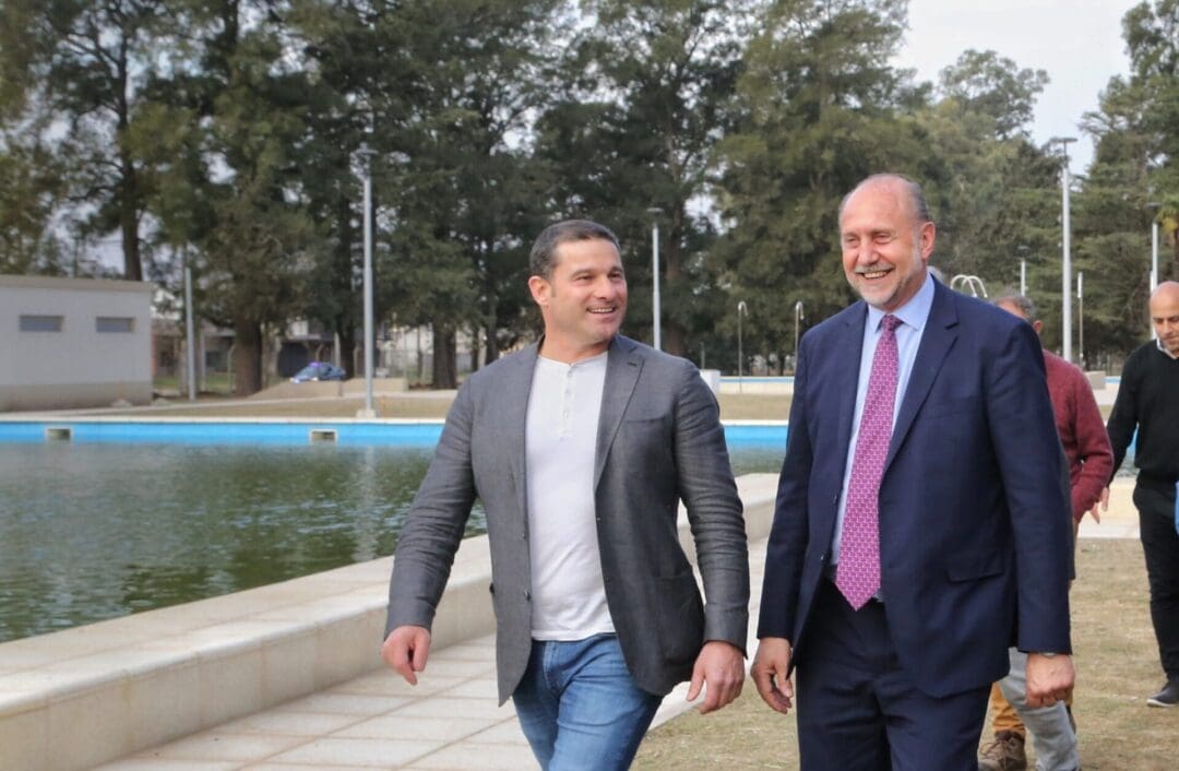 Perotti habilitó la puesta en valor y las obras de remodelación del Parque Municipal de Rufino Perotti habilitó la puesta en valor y las obras de remodelación del Parque Municipal de Rufino