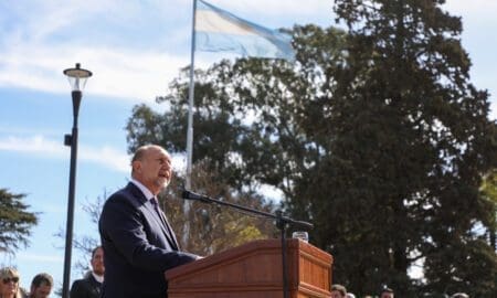 Perotti encabezó el acto por el 172º aniversario del fallecimiento del General José de San Martín