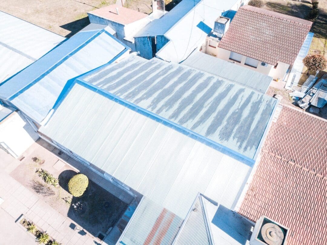 Teodelina: Nuevo techo en un sector del SAMCO Teodelina: Nuevo techo en un sector del SAMCO