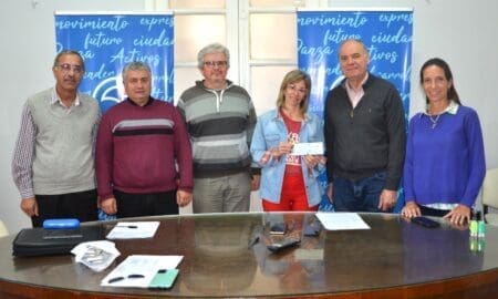 Villa Cañás: Prórroga de convenio y entrega de aportes correspondientes a las entradas del Balneario