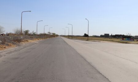La provincia inició las obras de reconstrucción de la Ruta 90 en la zona urbana de Melincué