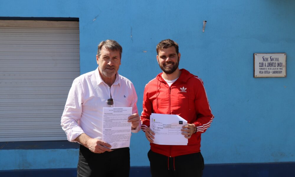 La provincia firmó un convenio con la comuna de Labordeboy para el fortalecimiento vial urbano