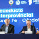 Perotti y Schiaretti anunciaron el llamado a licitación para la construcción del acueducto Interprovincial Santa Fe – Córdoba