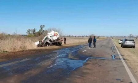 Alerta Ruta 33: Un muerto por choque entre un camión y una camioneta, la ruta permanece cortada