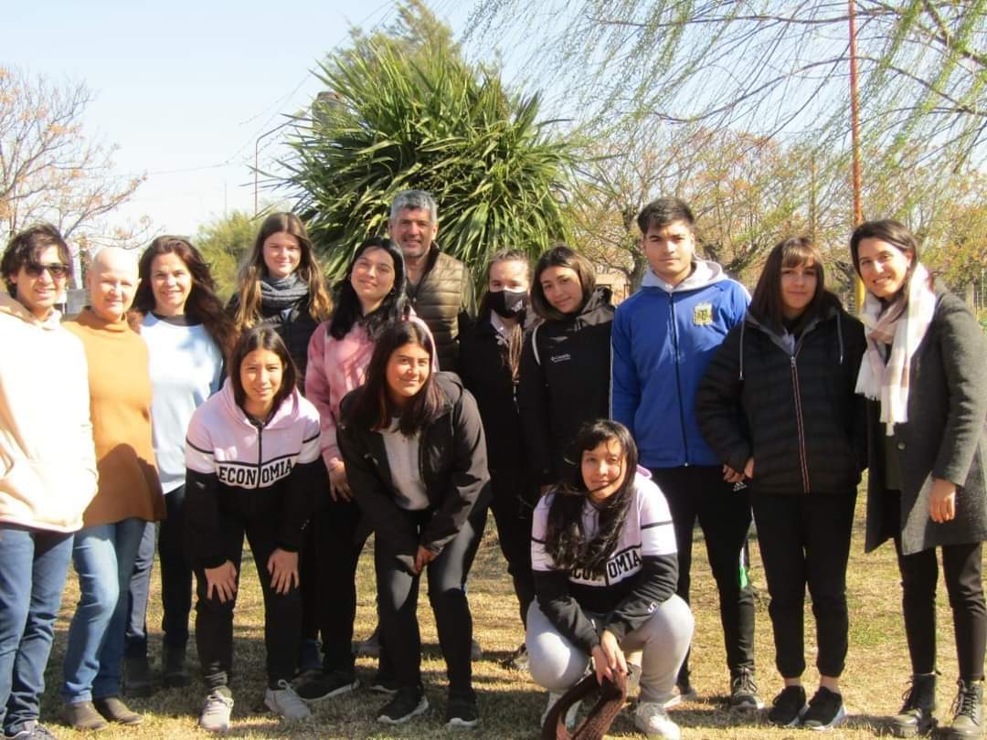 María Teresa: Estudiantes secundarios se reunieron con autoridades comunales