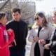 Rufino: Georgina Orciani y Silvia Ciancio junto a Federico Carballeira por los derechos de la discapacidad