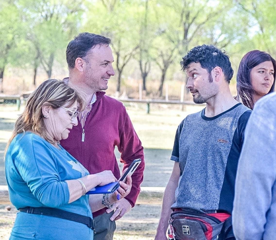 El senador Enrico visitó Rufino para acompañar a instituciones locales El senador Enrico visitó Rufino para acompañar a instituciones locales