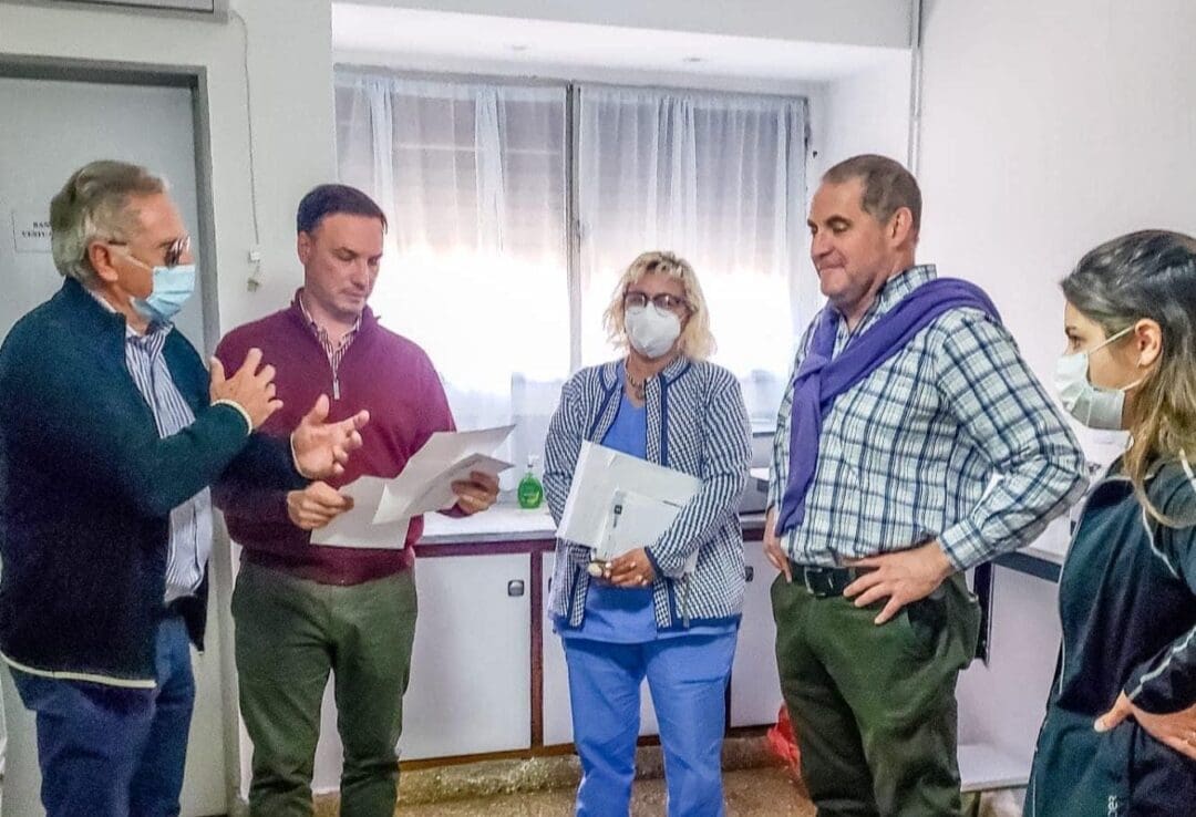 El senador Enrico visitó Rufino para acompañar a instituciones locales El senador Enrico visitó Rufino para acompañar a instituciones locales