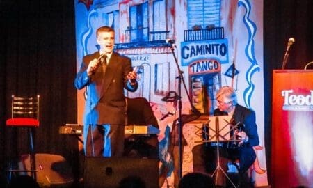 Teodelina vivió el 37º Festival de Tango