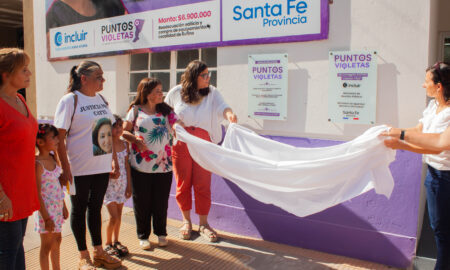 Punto Violeta en Rufino: La provincia inauguró el espacio Chiara Páez