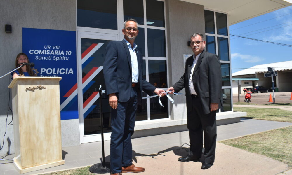 Sancti Spíritu: Inauguraron la nueva Comisaría 10ª