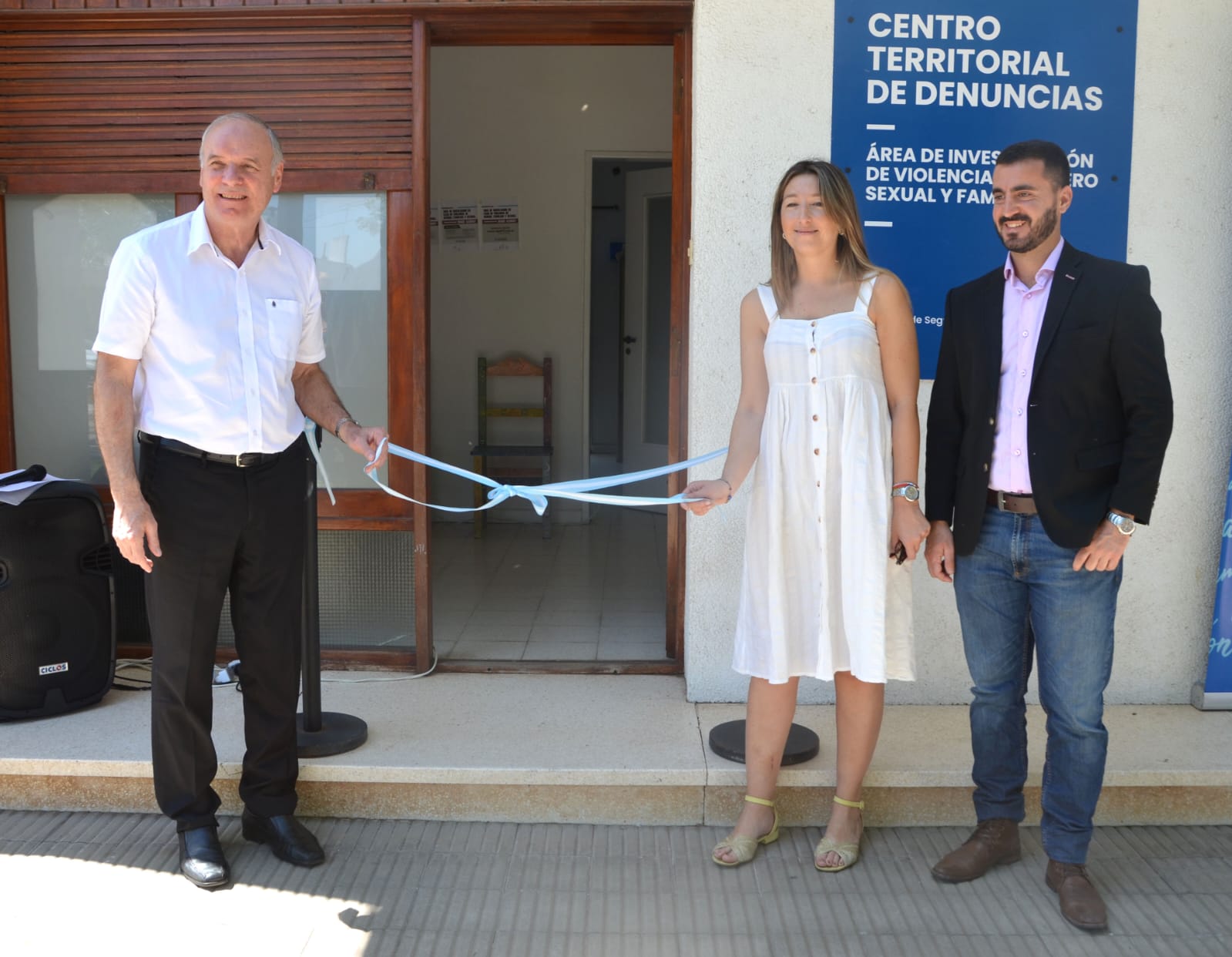 Villa Cañás: Se inauguró el Centro Territorial de Denuncias