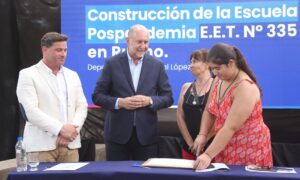 Rufino: Perotti licitó las obras para la construcción de una nueva Escuela Pospandemia