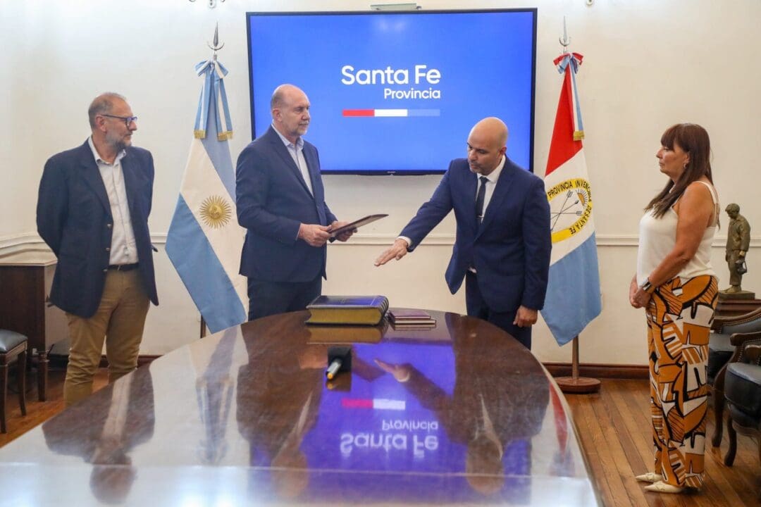 Claudio Brilloni asumió como nuevo ministro de Seguridad de la provincia