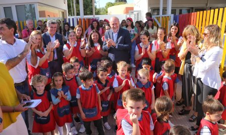 San Gregorio: El gobernador Omar Perotti encabezó la inauguración del jardín de infantes Nº251