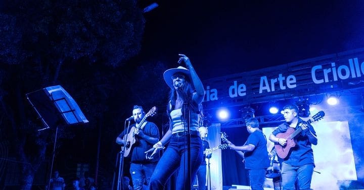 Teodelina: Visitas que engalanaron la Fería de Arte Criollo