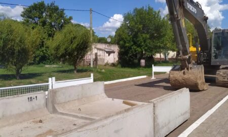 María Teresa: Comenzó la obra del canal urbano sobre Calle 5