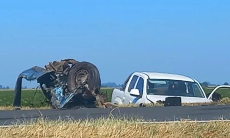 Wheelwright: Accidente fatal sobre Ruta Nacional 8