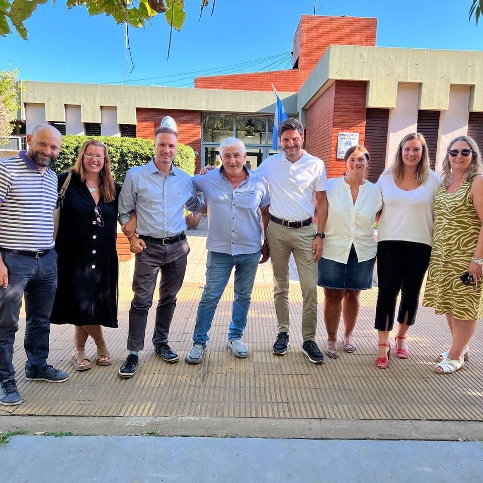 Orciani, Ciancio, Pullaro y Enrico recorren el departamento