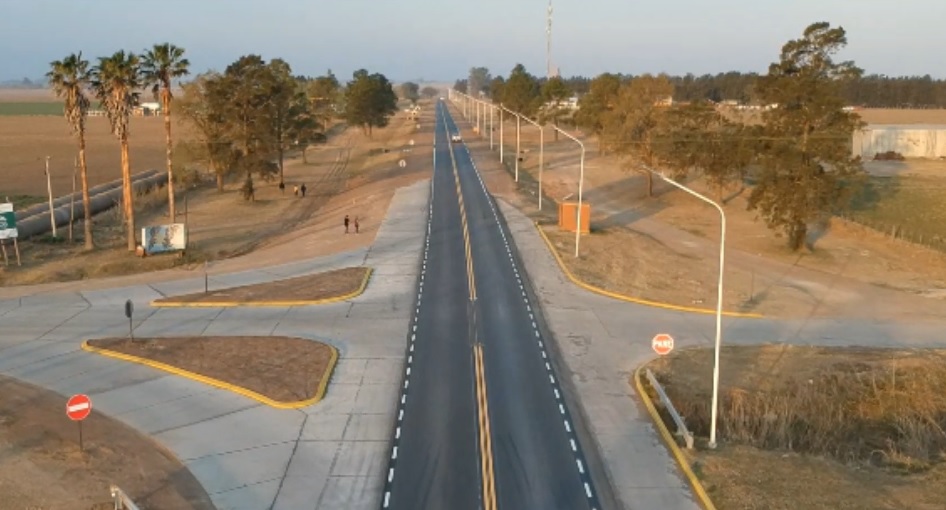 La provincia finalizó la repavimentación de la Ruta 90 entre la Ruta 18 y Máximo Paz