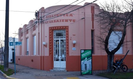 Elortondo: Silvia Ciancio propone declarar Patrimonio histórico y cultural provincial a la Biblioteca Popular Sarmiento