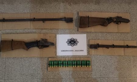 Villa Cañás: Allanamiento positivo con secuestro de armas de fuego