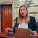 Georgina Orciani junto a Lisandro Enrico debaten sobre el nuevo Código Procesal Penal Juvenil