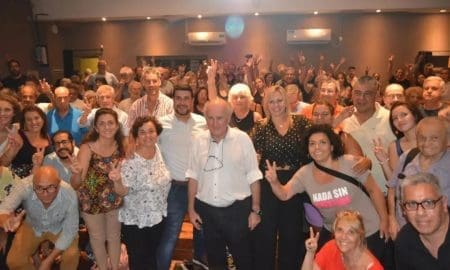 Sacnun acompañada de Parrilli y Cleri lanzó el Observatorio Social de Casa Patria Santa Fe