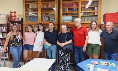 Santa Isabel: Enrico y Orciani recorrieron la localidad