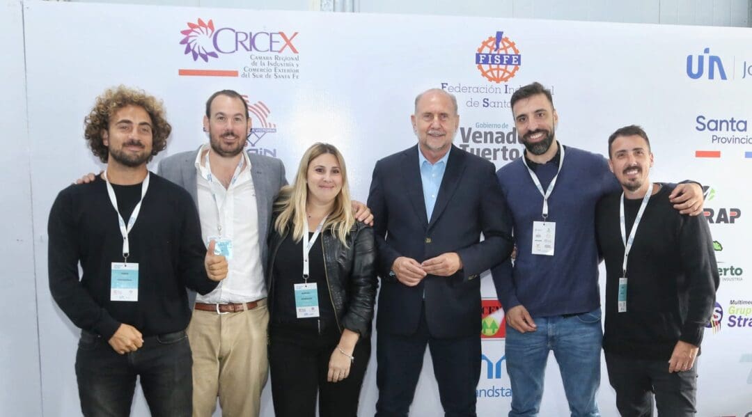Perotti participó de un encuentro nacional de jóvenes industriales en Venado Tuerto
