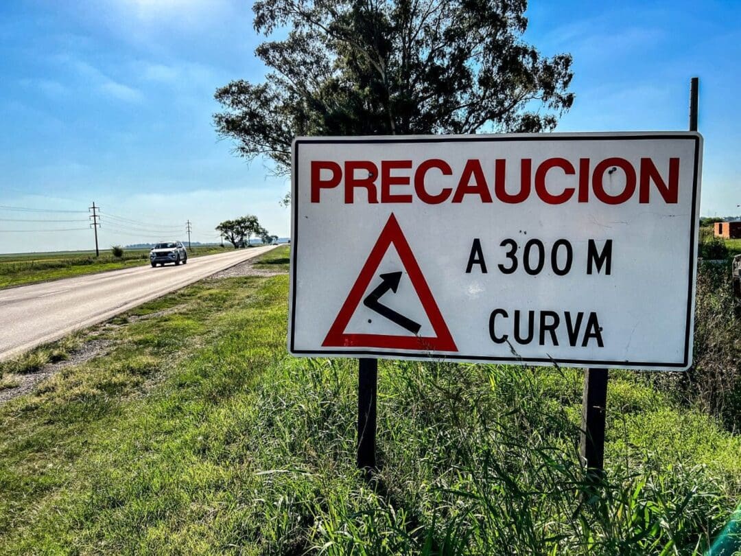 El senador Enrico volvió a solicitar la reparación de Ruta 8 a la altura de la curva de Pastorino