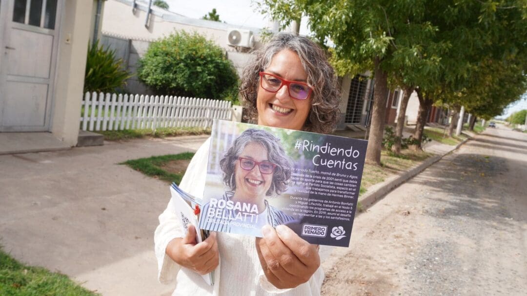 Tras tres años de gestión Rosana Bellatti rinde cuentas de trabajo casa por casa