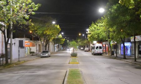 Venado Tuerto: Chiarella inauguró las nuevas luces LED de avenidas Chapuis y Estrugamou