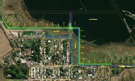 Sancti Spíritu: Enrico le insiste al gobierno provincial que ejecute obra para contener la laguna