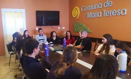 María Teresa: La Comuna se reunió con el Centro de Estudiantes Secundarios