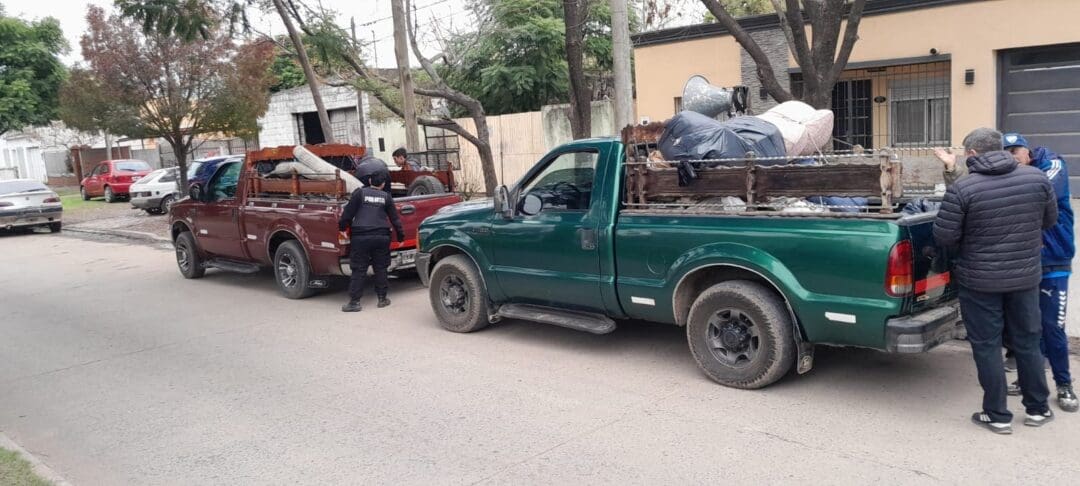 Venado Tuerto: Arrestaron a cuatro sujetos con objetos de dudosa procedencia