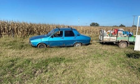 Villa Cañás: Arrestados por sustraer maíz de un campo
