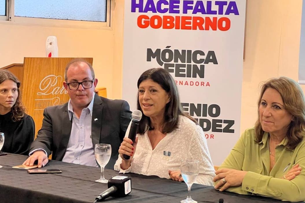 Fein y García iniciaron su recorrida de presentación de listas: Hay que dejar atrás a Perotti