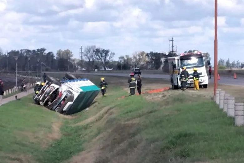 Villa Cañás: Accidente vehicular en Ruta 94 y Avenida 64