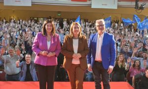 Mónica Fein, Eugenio Fernández y Clara García se lanzaron oficialmente: Vamos a ser gobierno en Santa Fe