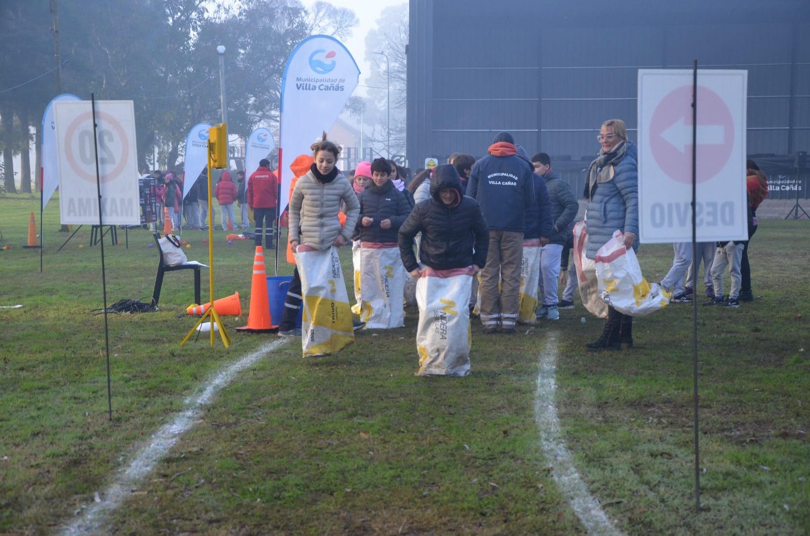 Villa Cañás: Jornada recreativa de Educación Vial