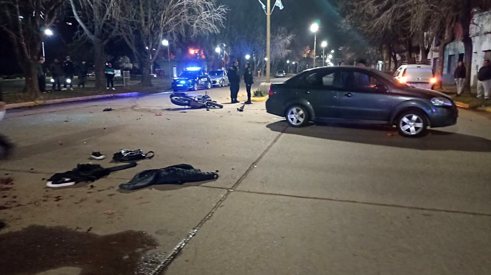 Villa Cañás: Accidente de tránsito en Avenida 51 y Calle 48