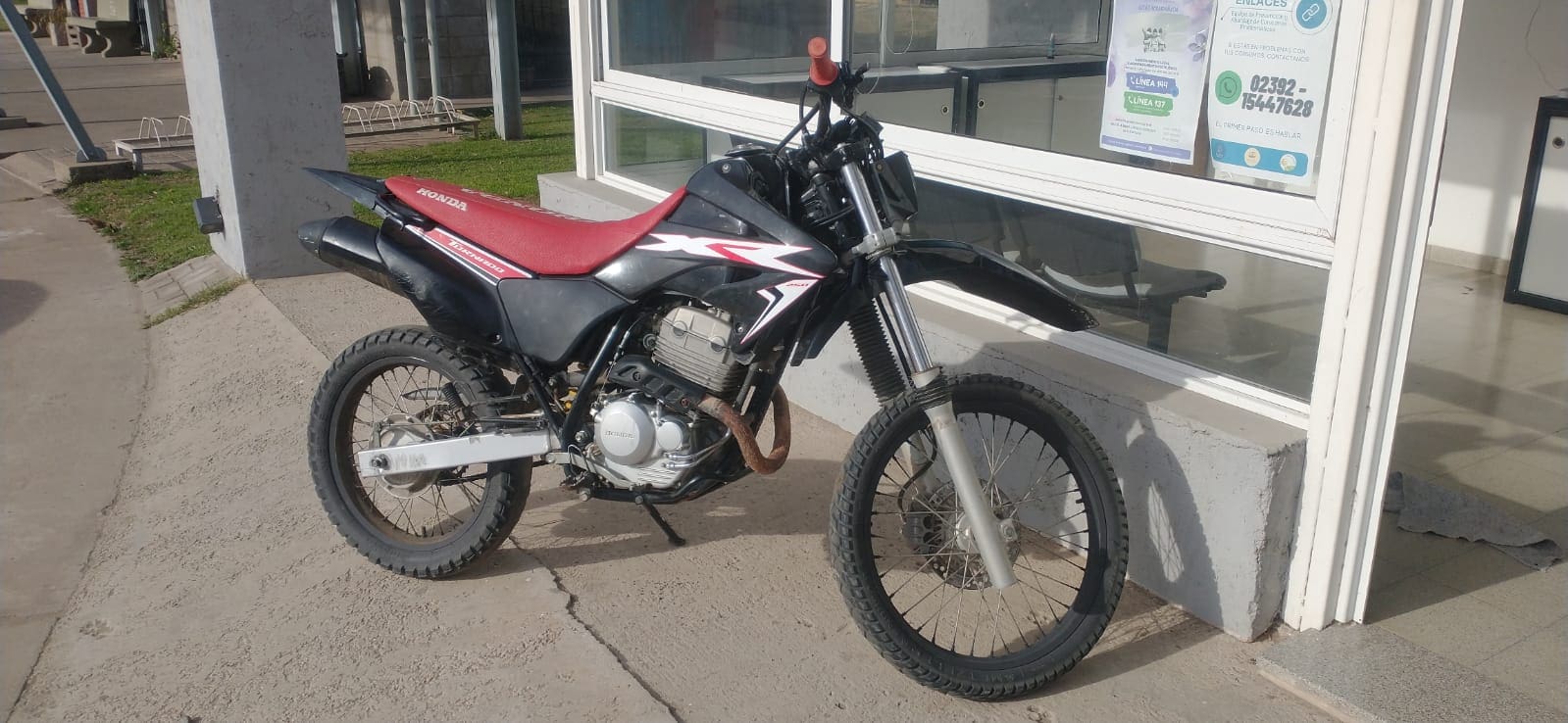 María Teresa: Arrestaron a un sujeto que tenía en su poder una moto robada