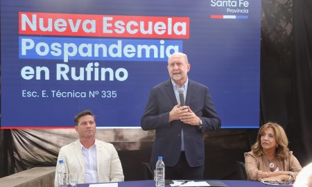 Rufino contará con una nueva Escuela Pospandemia
