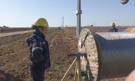 Avanza la obra de la línea eléctrica que vinculará Firmat con Berabevú