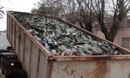 Wheelwright: Se recolectaron 11.140 kilos de vidrio