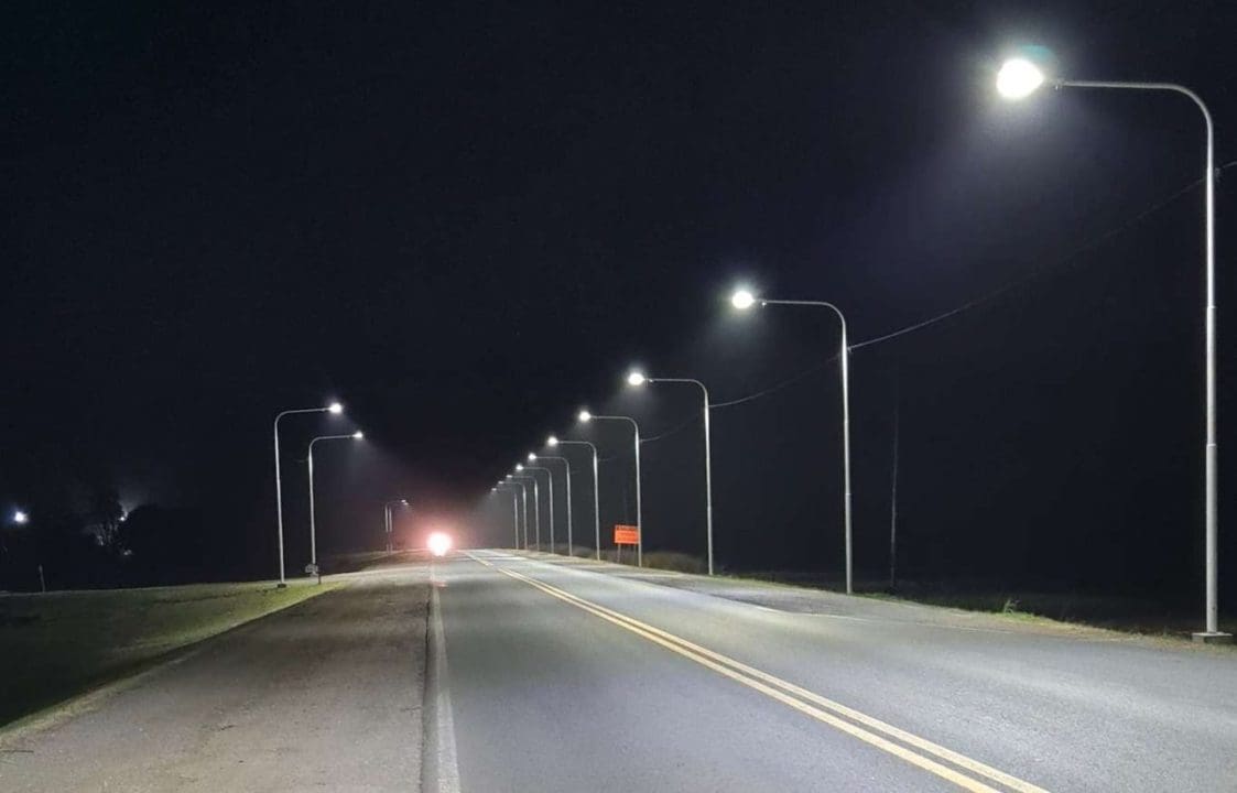 Amenábar: Iluminación de Ruta Nacional 33