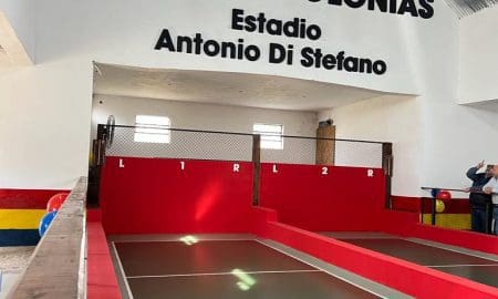 Misión cumplida: El Club Las Colonias de Chapuy inauguró las nuevas canchas de bochas