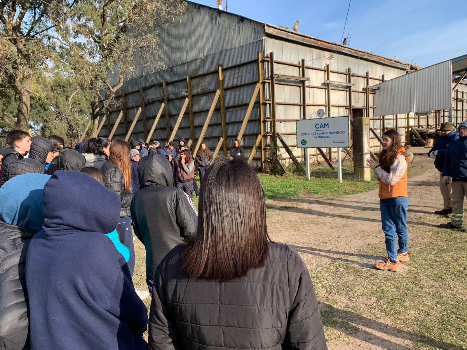 Villa Cañás: Charlas sobre reciclado con las escuelas
