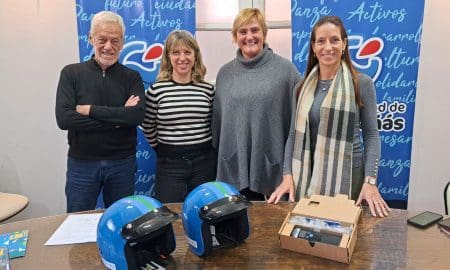 Villa Cañás: El municipio recibió un alómetro y cascos